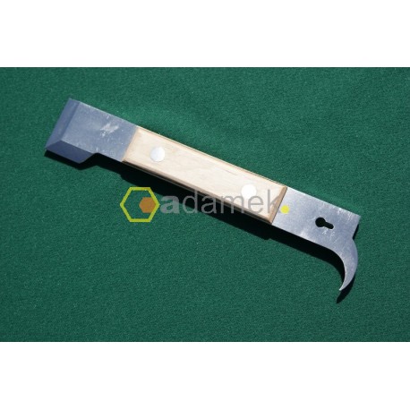 Dłuto pasieczne nierdzewne typ amerykański w oprawie 220mm