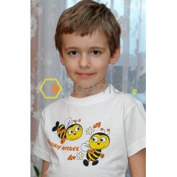 Koszulka dziecięca z pszczółkami