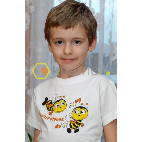 Koszulka dziecięca z pszczółkami